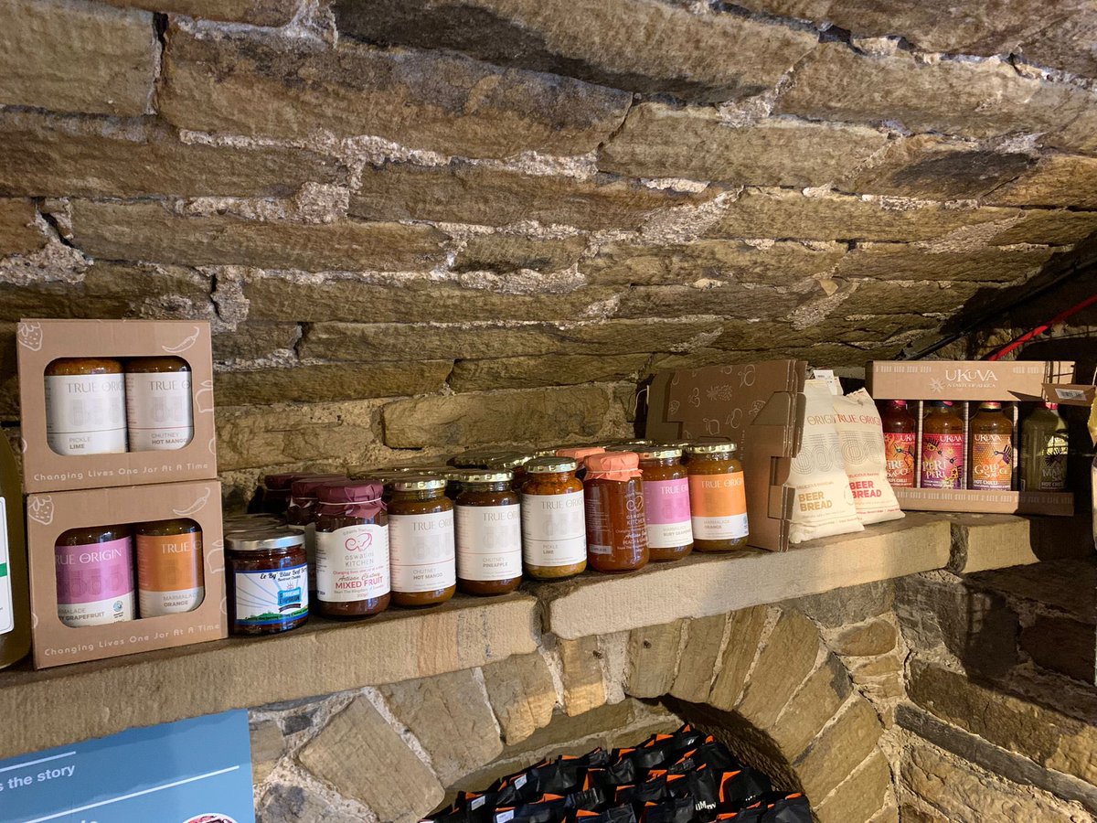 TrueOriginFood's tweet photo. Great to meet Karen &amp; Eleanor at Fair Trader in Holmfirth. MD Tracy described the shop as “absolutely stunning”. Grab some #FairTrade True Origin foods along with other great gifts. #BAFTSMember https://t.co/ezJnhjGELv https://t.co/K2PMNh689I