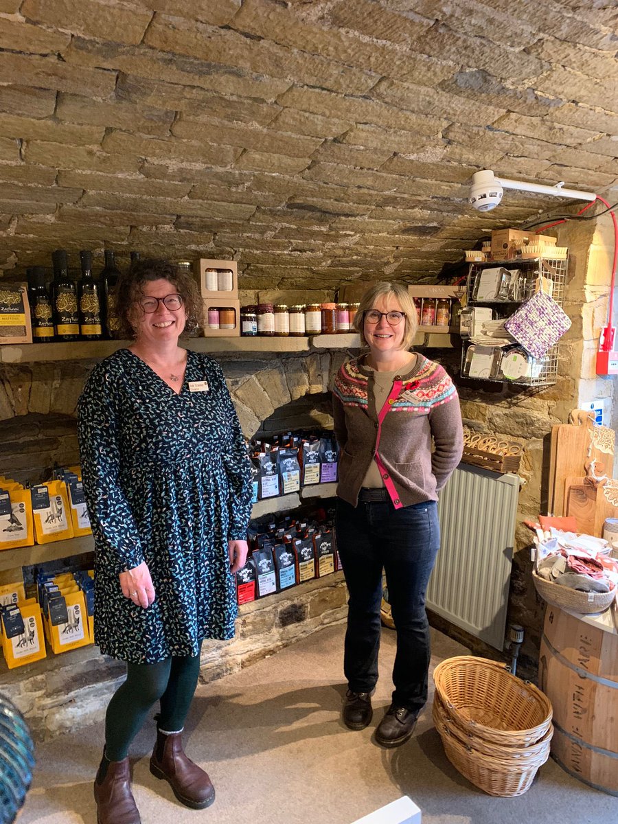 TrueOriginFood's tweet photo. Great to meet Karen &amp; Eleanor at Fair Trader in Holmfirth. MD Tracy described the shop as “absolutely stunning”. Grab some #FairTrade True Origin foods along with other great gifts. #BAFTSMember https://t.co/ezJnhjGELv https://t.co/K2PMNh689I