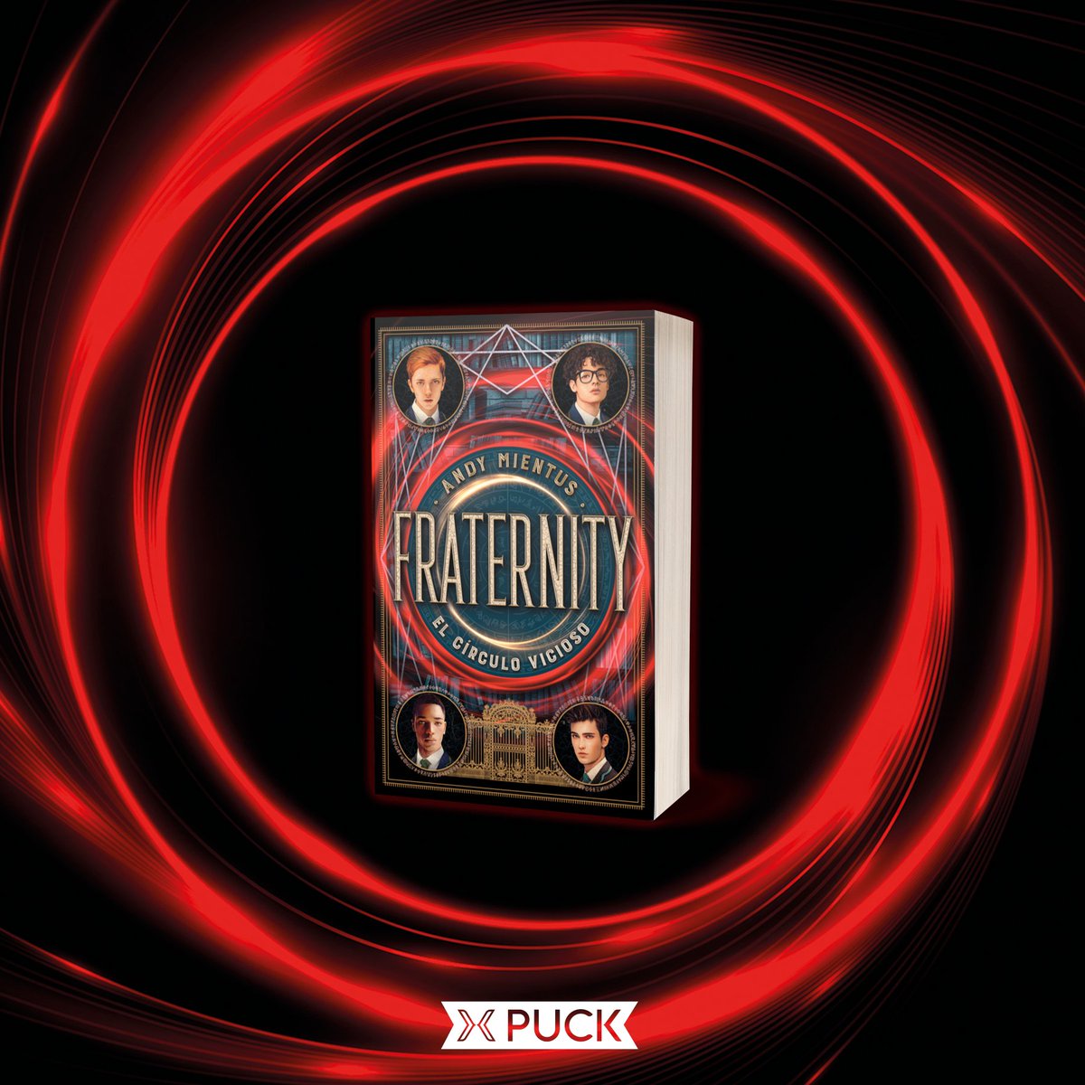 Puck_ed's tweet photo. ¿Estáis buscando una novela #DarkAcademia, con elementos queer? 🔥
No os podéis perder #Fraternity de #AndyMientus, una novela sobre un misterio y hasta donde están dispuestos a llegar para proteger a su familia elegida✨.
Apuntad el 14/11 😱.

📚Traducido por @jose_mvicent https://t.co/08wkb9dsTe
