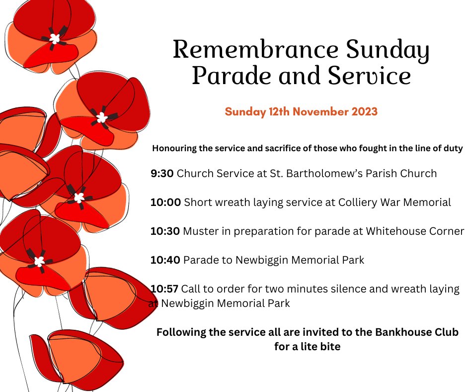 Remembrance Sunday Parade and Service

#lestweforget #RemembranceSunday #RemembranceDay