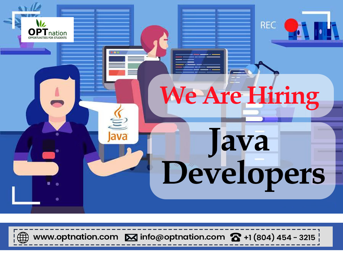 optnation_usa's tweet image. Apply the best Java Developer Jobs, career in the USA. Register Now at OPTnation. optnation.com/java-developer…
.
.
.
.
#javadeveloper #javadeveloperjobs #hiringnow #jobalert #jobs2023 #jobsearch #jobseekers #jobsearching #jobopportunities #jobvacancy2023 #jobopening #jobinterviewtips