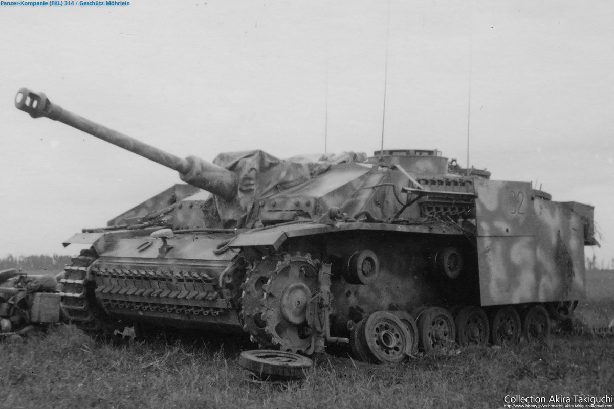 第314戦車中隊(無線操縦)のⅢ号突撃砲G型 