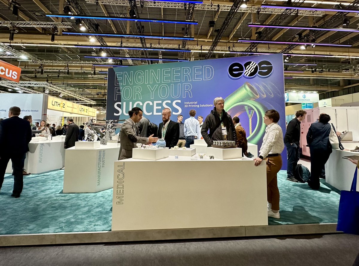ALM_Global's tweet image. We are LIVE from @formnext_expo 🎇
Come visit us at the @EOS3DPrinting booth D41 to speak with our experts on how we can help you identify or develop the precise laser sintering materials for your powder bed 3D printed application.
#futureisadditive #3Dprinting #formnext2023