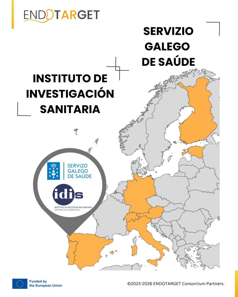 ENDOTARGET_EU's tweet image. 💡Introducing our project partners: @idis_research&amp;amp; @ACIS_sergas.🇪🇸 IDIS is a #biomedical #researchcentre&amp;amp; has been working as a synergy with SERGAS. The Group focuses on research of pathologies that affect the #musculoskeletalsystem. We are happy to have them in @ENDOTARGET_EU.