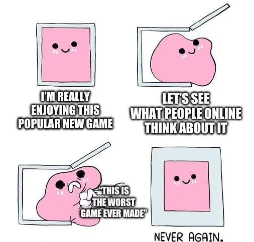 Xochi_Interact's tweet photo. Here is another meme to power you through your week! Enjoy!

Photo source - https://t.co/r0ZXQ8gj9y

#gamingcommunity #Memes #wackywednesday #hawthorn #xochi #unrealengine #gamedev #indiedev https://t.co/MWARyaDNmZ