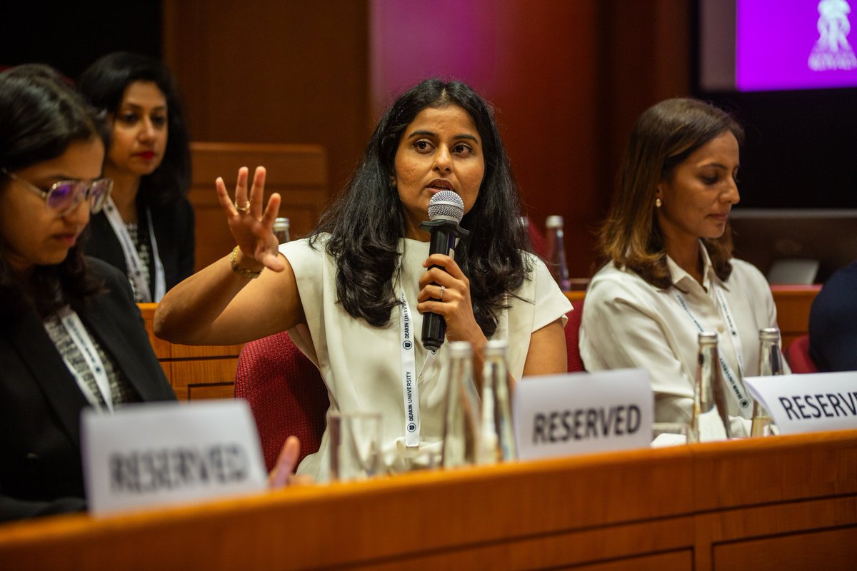 Our #WomenInSport conference participants gained insights from incredible nutritionists & athletes @krushmi_chheda, @jrtrackqueen & @aparnapopat on tailoring nutrition to meet the needs of 👩. 🇦🇺 is committed to #WomenEmpowerment in 🇮🇳 through #sports