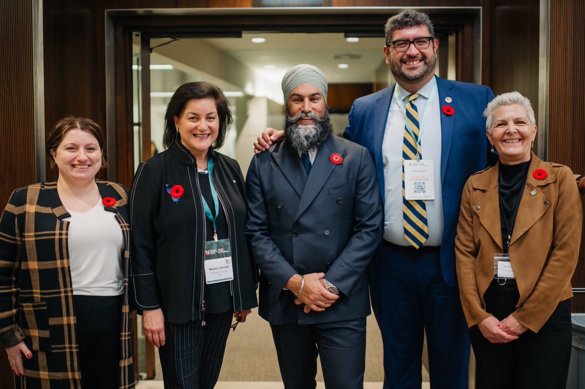We had the pleasure of hosting the CCCE Parliamentary Reception last night alongside MPs @BonitaZarrillo, @Irek_K, @MelissaLantsman, @morricemike + @LouiseChabotBQ. Thank you to everyone who came, including @theJagmeetSingh. Together we can build a brighter future #CCCESummit2023