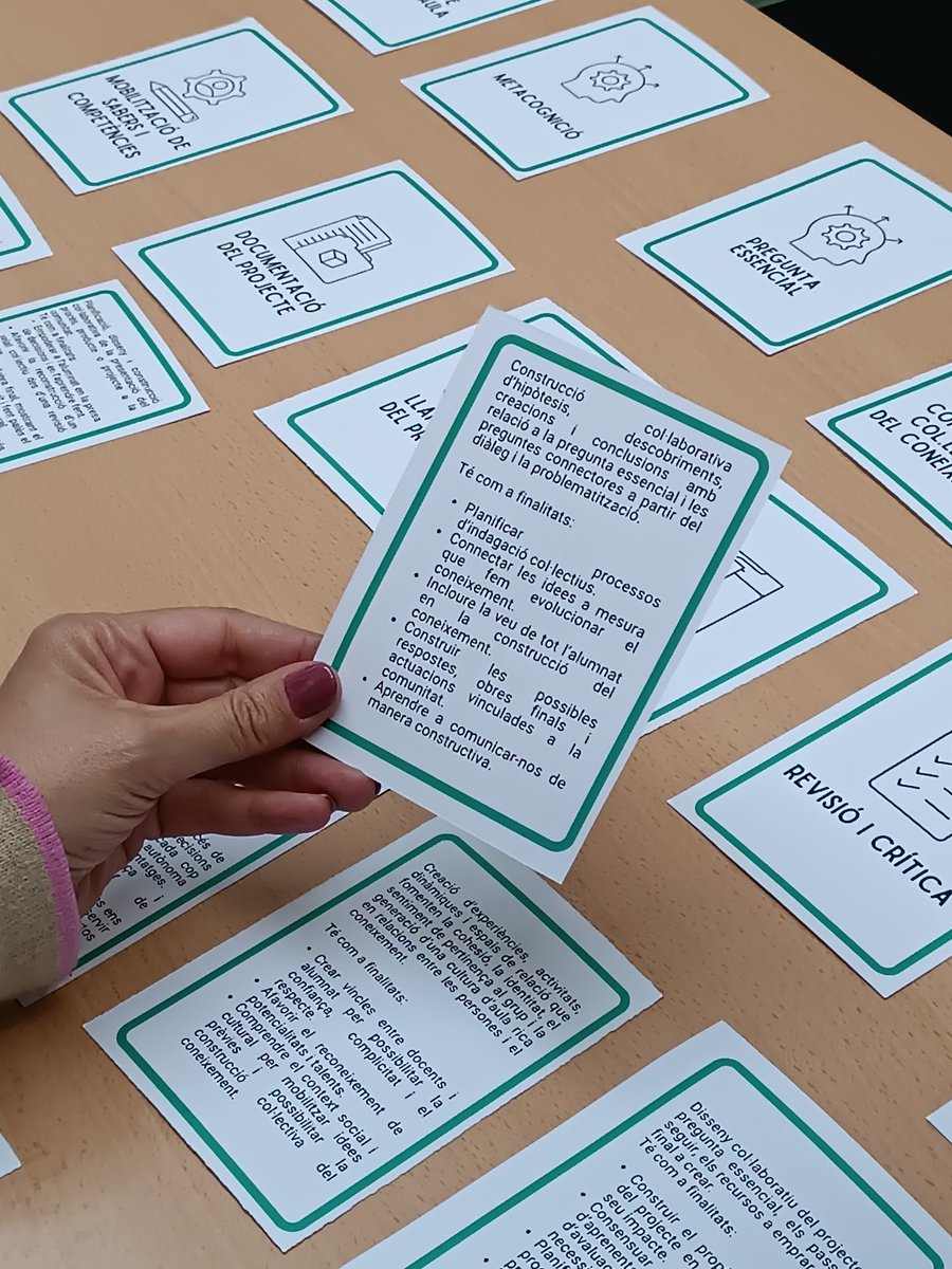 CRPVOII's tweet image. Què entenem per projecte i quins elements tenim en compte? Sessió de reflexió i anàlisi per anar definint els propis projectes FAIG. @cesirecat @bellavistajc #projectes #ProgramaFaig