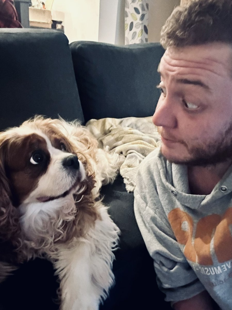 Urgent business discussions with my new co-working bestie.