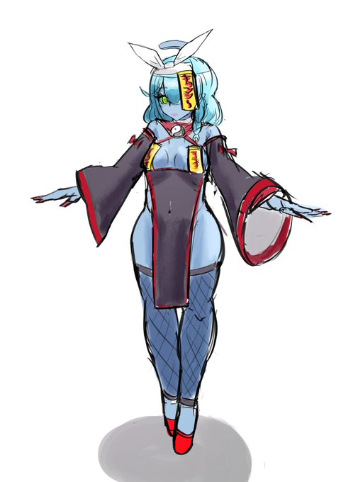 キョンシー化アロナ 