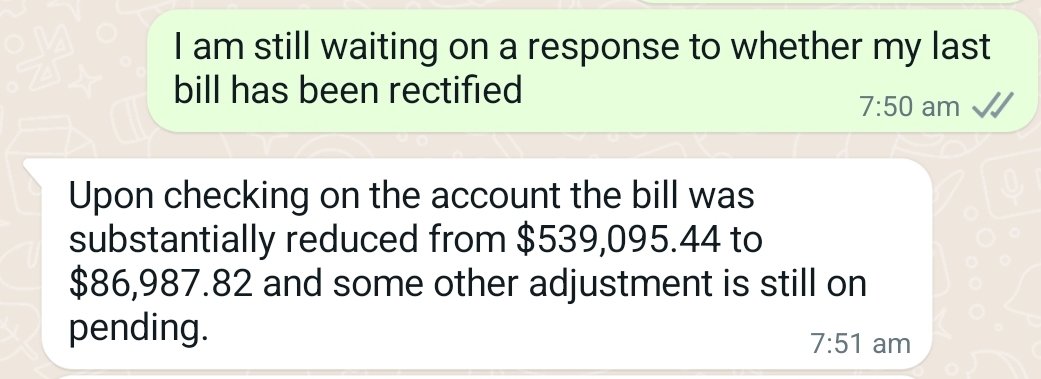 KAdairMorgan's tweet photo. Signed up for Yaad&amp;Road at a cost of $6999 per month.
Got a bill for over $500k.
Home internet, phone &amp; cable down for a week.
And all Flow can tell me to date is my bill has been "substantially reduced".
Come for unnu equipment. I am DONE https://t.co/CUki6A0LXx