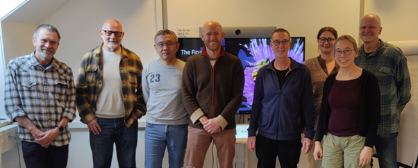 sess_au's tweet photo. Buzzing collaborations!

Yesterday, the #sesscentre hosted visitors from the Danish Beekeepers Association &amp; Alveus AB Consultancy. 
An enriching meeting on the crucial role of #beekeepers in the @HorizonEurope Better-B &amp; the Danish BFOOD-DK projects🐝

👉https://t.co/vsi5sBDh4Z https://t.co/8lOX9QxzAR