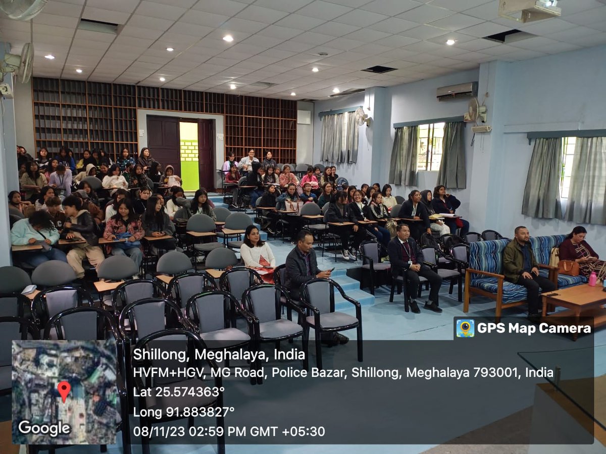 NeiahShill2000's tweet photo. Awareness lecture on AYUSH under Institute Outreach program
At Lady Keane College, SHILLONG by NEIAH, Shillong under Ayurveda Day 2023, 
On 08/11/2023
@moayush @cari_guwahati @CCRAS_MoAyush @NSSNEIAHSHILLOG @NssLady https://t.co/vvsUFLEtpB