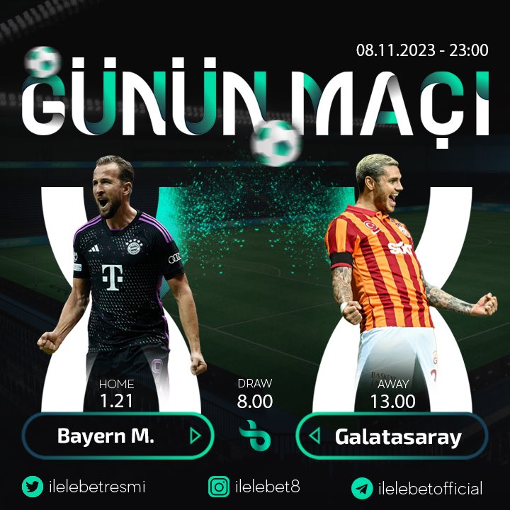 #ChampionsLeague  günün maçı 👇 

📲 Canlı olarak izleyebilirsiniz  

💸 %40 İlk yatırım bonusu! 

♻️ %30'a casino slot iade!  

🔗Güncel giriş için: bit.ly/ilelebetguncel

#BayernM #Galatasaray #bahis  #gununmaci #deneme
