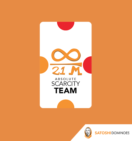SatoshiDominoes's tweet photo. 🟠 1 BTC = 1 BTC 🟠

This is the power of Absolute Scarcity!⚡💻
One of the 06 #Teams of Satoshi Dominoes Game.

Prepare to go to the moon and have fun with your friends. Grab your set at https://t.co/uqL6tkBeY8 🌕🚀
#TeamAbsoluteScarcity #BitcoinGames https://t.co/yNySq4FjNd