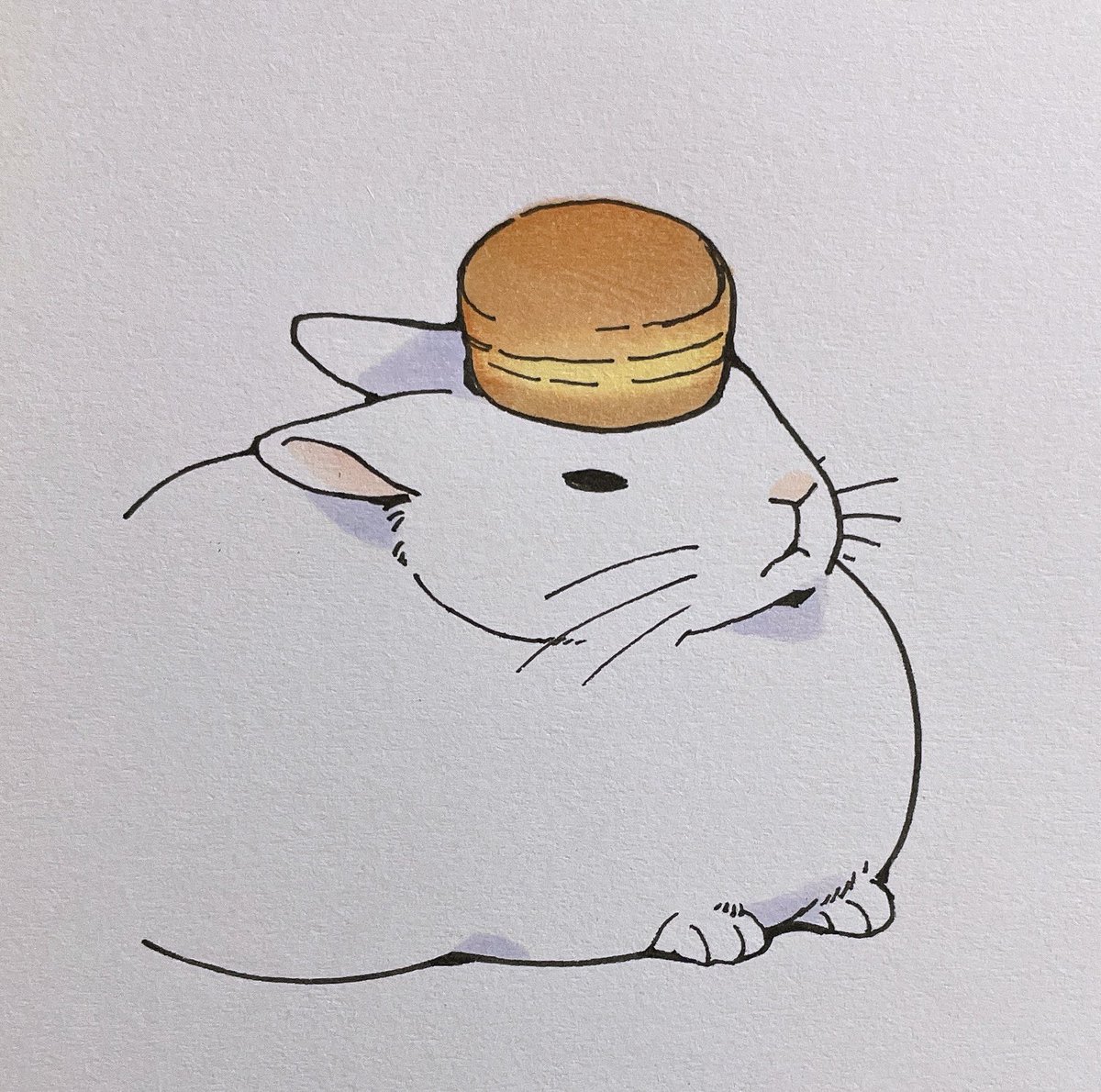 「ほかほか」|井口病院🐰🍅🐡のイラスト