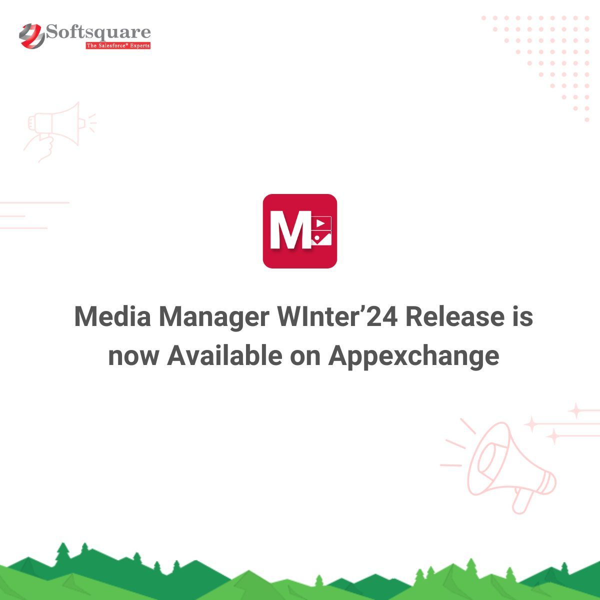 Elevate your multimedia content management with Media Manager's Winter '24 release! Explore enhanced control, dynamic filtering, and improved user experience. Check out the detailed blog here. 
 Check it out now: buff.ly/49rXDhf 

#MediaManager #Winter24 #Salesforce