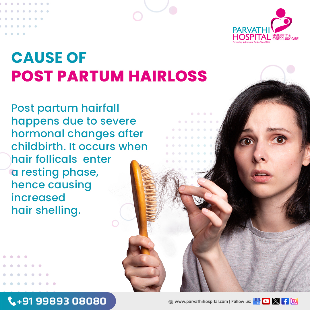 Discover the hormonal changes after childbirth that lead to increased shedding. Find effective coping strategies for new moms. Embrace your beautiful self during this transformative phase. 

Call: 📞 +91-9396939653

#PostpartumHairLoss #NewMomHairCare #PostpartumHormones