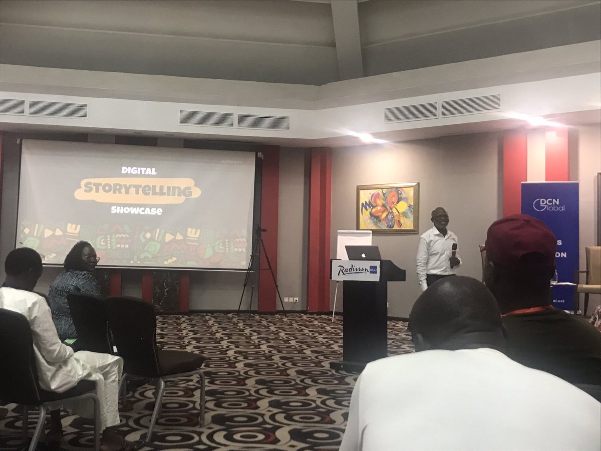 The session on African storytelling in the digital age by Hannington Osodo has reminded me of the power we have as Africans in the way we tell stories and why we do it the way we do. #DCNAfrica #DigitalTransformation