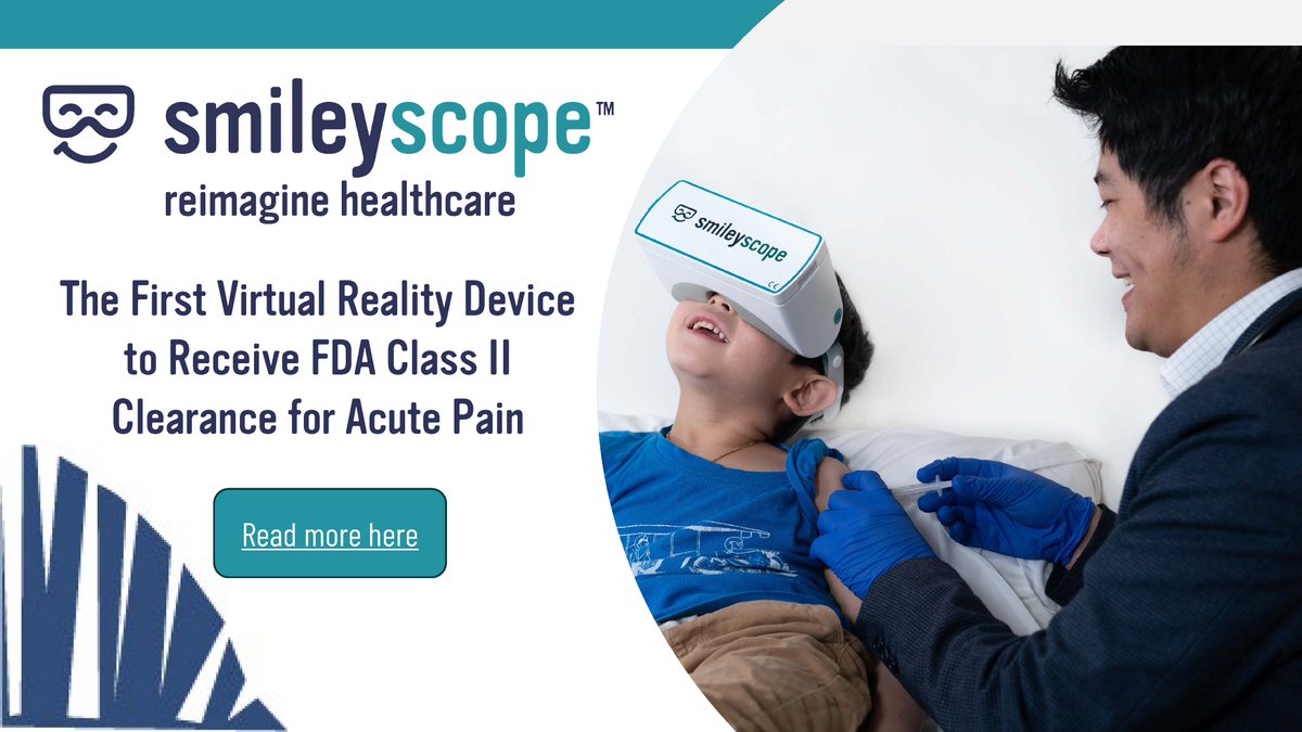 We're excited to announce Smileyscope Therapy's FDA Class II clearance! ow.ly/1Wnv50Q5mgQ