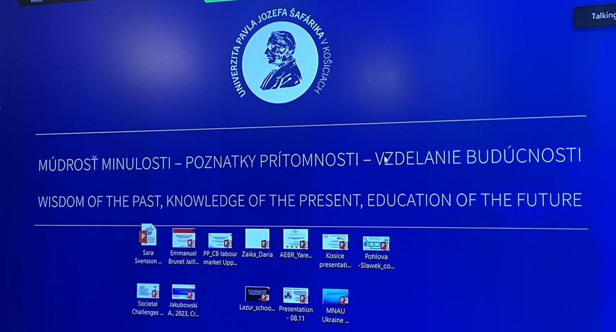 Now in Košice, Slovakia: AEBR VII CB School, in collaboration with the Universities of Nijmegen, Victoria, Košice and Uzhhorod: Cross-Border Labour Markets, and the role of CBC at the external borders of the EU. #euregions #crossborder #cohesion #borders