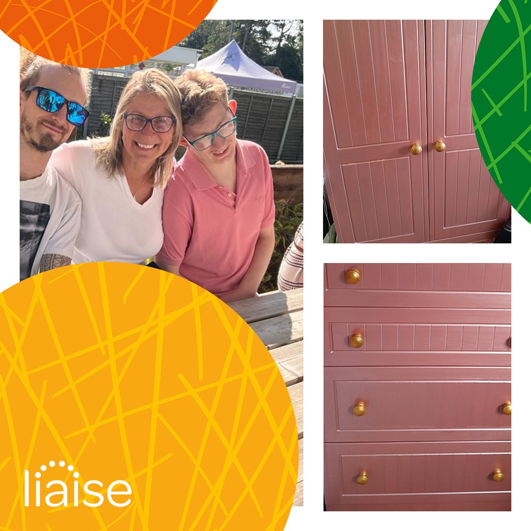 Cherishing moments with loved ones at Ashwood House 💖 Connor's mum paid a visit and together, they transformed Connor's cabinetry into a beautiful shade of pink. It's these special times that truly make a house feel like a home. 🏡💕 #FamilyTime #CreatingMemories #LiaiseAshwood