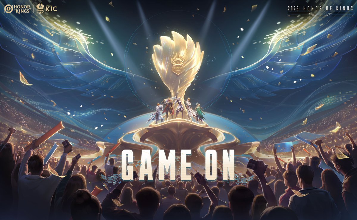 HoKEsports's tweet photo. All set and ready to go! 💪 The 2023 Honor of Kings International Championship (KIC) is about to begin! Honor of Kings International Championship represents the pinnacle of Honor of Kings tournament system! GAME ON!  #KIC2023 #HonorofKings #GAMEON https://t.co/IRj6o5WnBJ