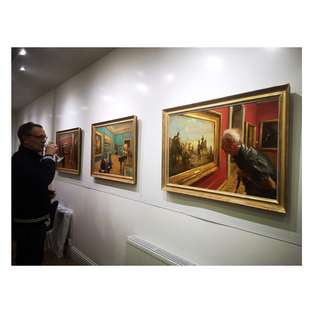 ContemporarySix's tweet photo. Some fab photos from Rob’s preview on Thursday! Thank you once again to everyone who attended.
The exhibition will run until the 18th of November.
For more information, please contact the Gallery.
#manchester #buyart #grimart #robpointon #manchesterartist #backalley https://t.co/WBHL73PgwU