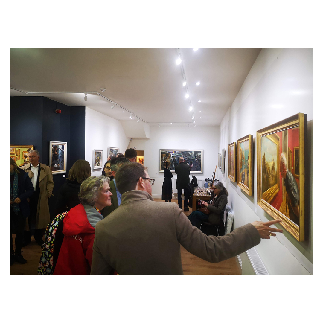 ContemporarySix's tweet photo. Some fab photos from Rob’s preview on Thursday! Thank you once again to everyone who attended.
The exhibition will run until the 18th of November.
For more information, please contact the Gallery.
#manchester #buyart #grimart #robpointon #manchesterartist #backalley https://t.co/WBHL73PgwU