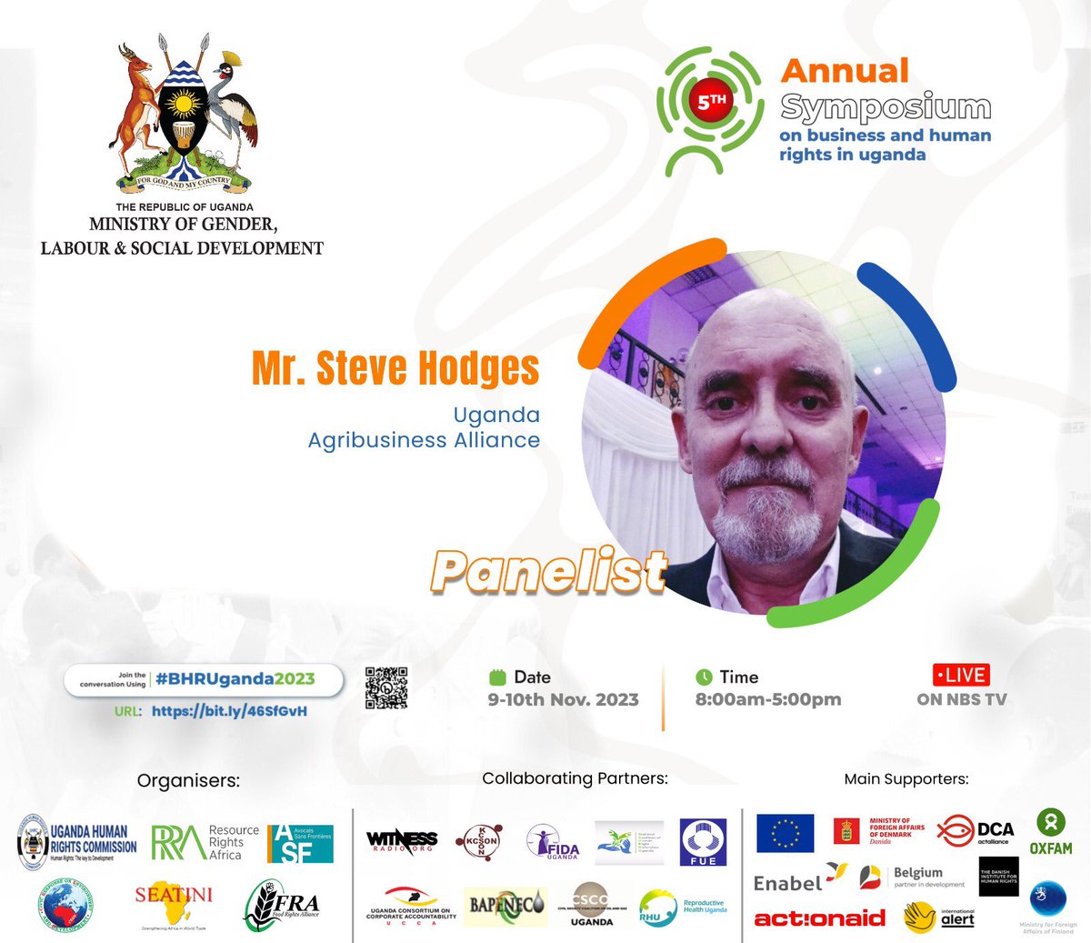 The great panel with a diverse knowledge in different sectors . All for the national symposium on business and human rights. #BHRuganda2023
