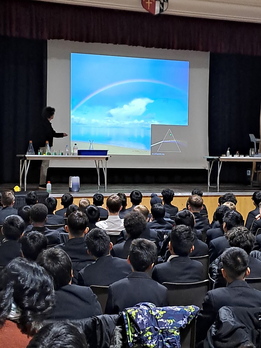 BVGS Chemistry (@bvgschemistry) on Twitter photo A day full of Chemistry at BVGS, Year 7 and Year 8 got to see a "Colourful Chemistry" demonstration by <a href="/PHoare1963/">Dr Peter Hoare ⌬ (Ph or pH? 🤔)</a> A day full of Chemistry at BVGS, Year 7 and Year 8 got to see a "Colourful Chemistry" demonstration by <a href="/PHoare1963/">Dr Peter Hoare ⌬ (Ph or pH? 🤔)</a>
