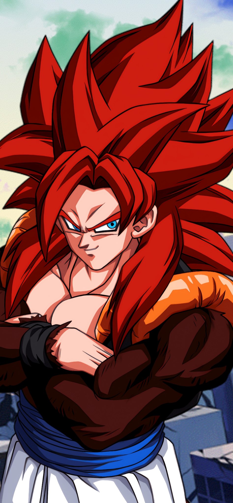 RusticGamingYT  on X: ✨ SSJ4 Gogeta Phone Wallpaper ✨ This is