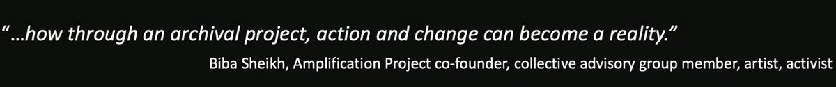 ademoor's tweet image. &quot;...how through an archival project, action and change can become a reality&quot; - Biba Sheikh

A core contribution of #CommunityArchives in the emancipatory vision we are developing for #CommunityInformatics @larryjhs #cirn2023