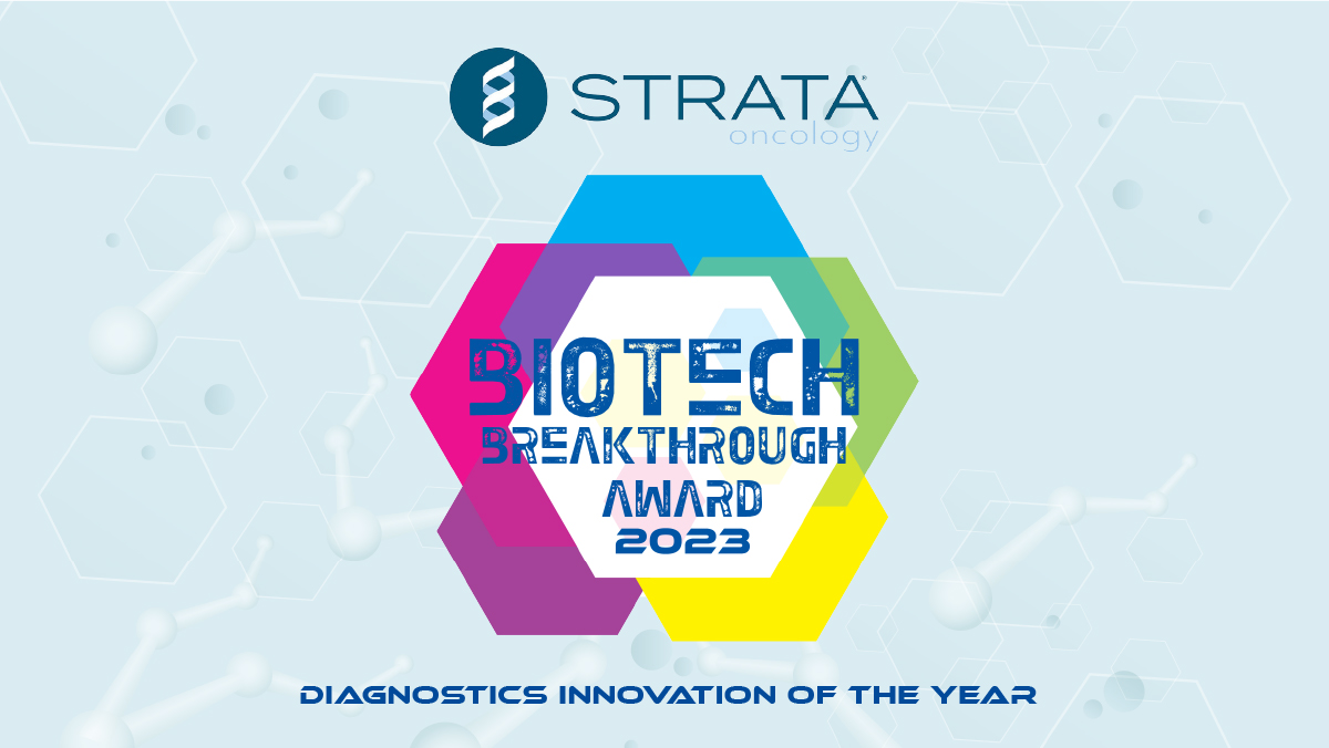 Strata is honored to be this year's "Diagnostics Innovation of the Year" award by <a href="/BioTech_Awards/">BioTech Breakthrough</a>! This award is in recognition of Strata Select, our first-of-its-kind pan-solid tumor molecular profiling solution for patients with advanced cancer. Learn more: