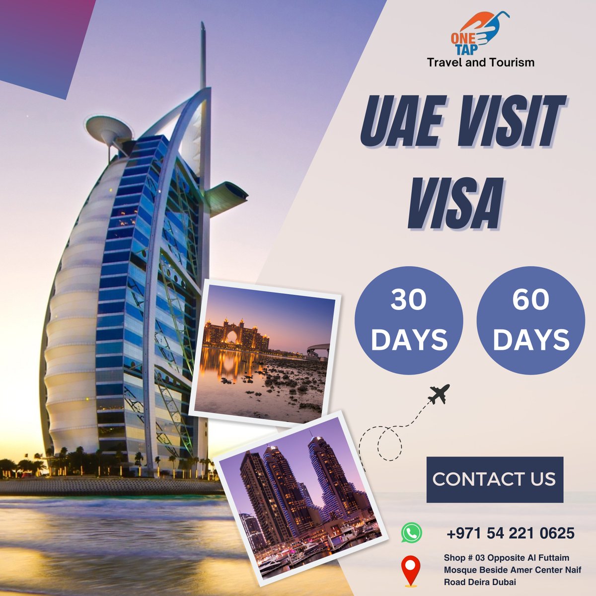 dubaifuture12's tweet photo. 30 and 60 Days Visit Visa Available
Fast and cheapest rates
More info Contact Us
WhatsApp : 0542210625
#dubai #uae #visitvisa #visa #visitvisadubai #visitvisauae #visaindubai #visiainuae #60DaysVisa #30daysvisa #travel #travelindubai #visitvisa2023 #visitvisa2024  #onetapservices https://t.co/2KaUxKLoFC