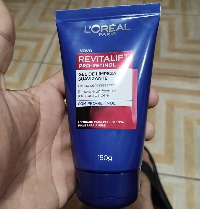 Gel de Limpeza Facial Suavizante Revitalift Retinol 150g