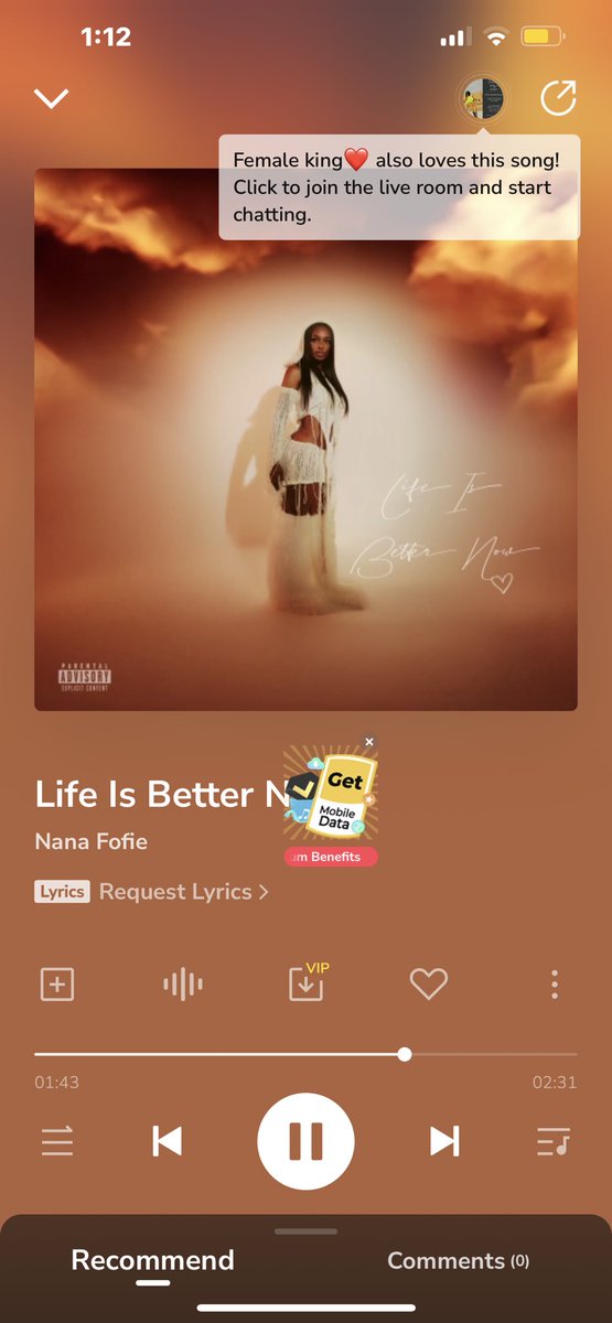 Listen to Life Is Better Now by Nana Fofie on Boomplay. Her voice alone be 🔥🔥🔥 #LifeIsBetter 🔥🔥🔥

boomplay.com/share/music/13…