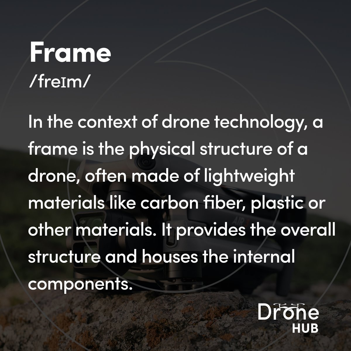 Ever wondered what holds your drone together and keeps it soaring through the skies? 

It's all about the frame! 📷

#droneeducation #DroneTips #BeginnerPilot #ExploreWithDrones #DJI #DroneTips #FirstDrone #DronehubAfrica
