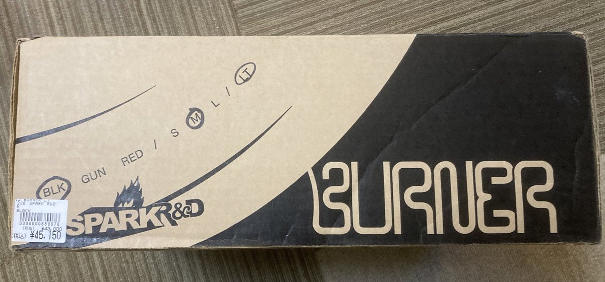 t350_56aw's tweet image. spark r&amp;amp;d burner

購入当時　45150円

現在　78100円

#sparkrandd