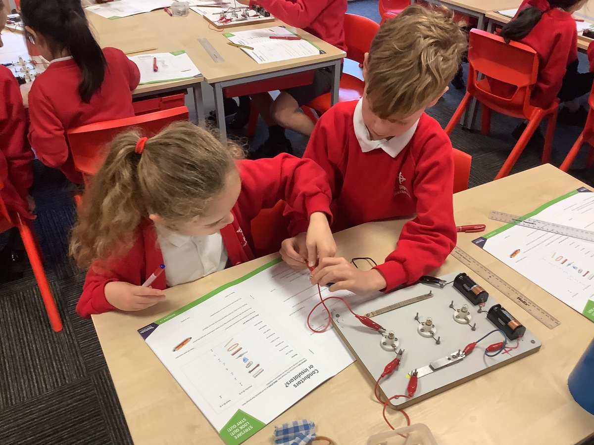 We have become practical scientists! Today we participated in an electricity workshop where we learnt all about circuit components and how they work. We have also learnt how to make some components stronger and weaker! We love our Science learning! <a href="/StPhilipCEAP/">St Philip Westbrook</a> #teamstphilips