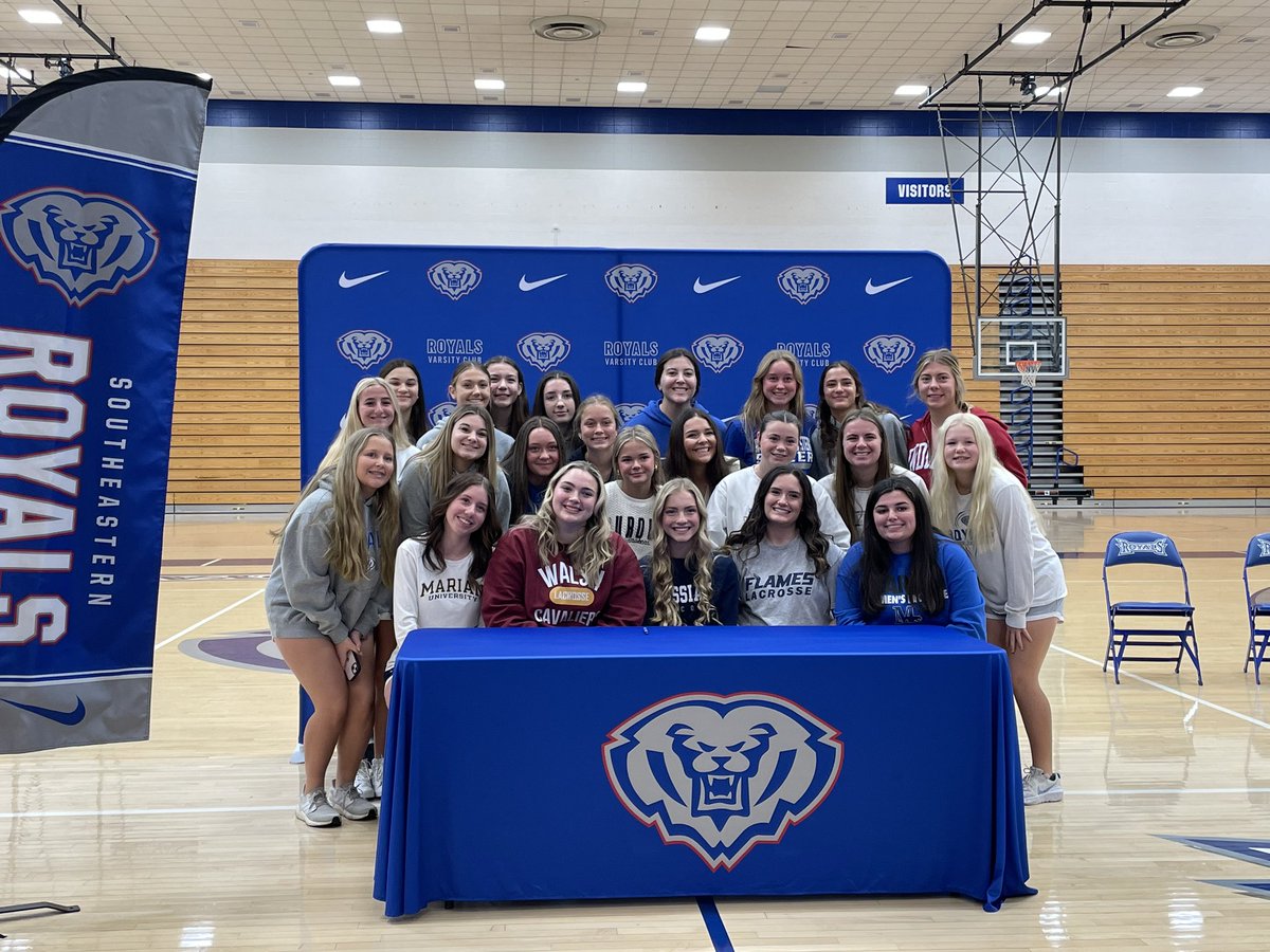 IT’S SIGNING DAY!! We have 5!!! Huge shoutout to Olivia, Delaney, Ciera, Jessie and Emma! Congratulations!
<a href="/HSEAthletics/">HSE Royals Athletics</a>