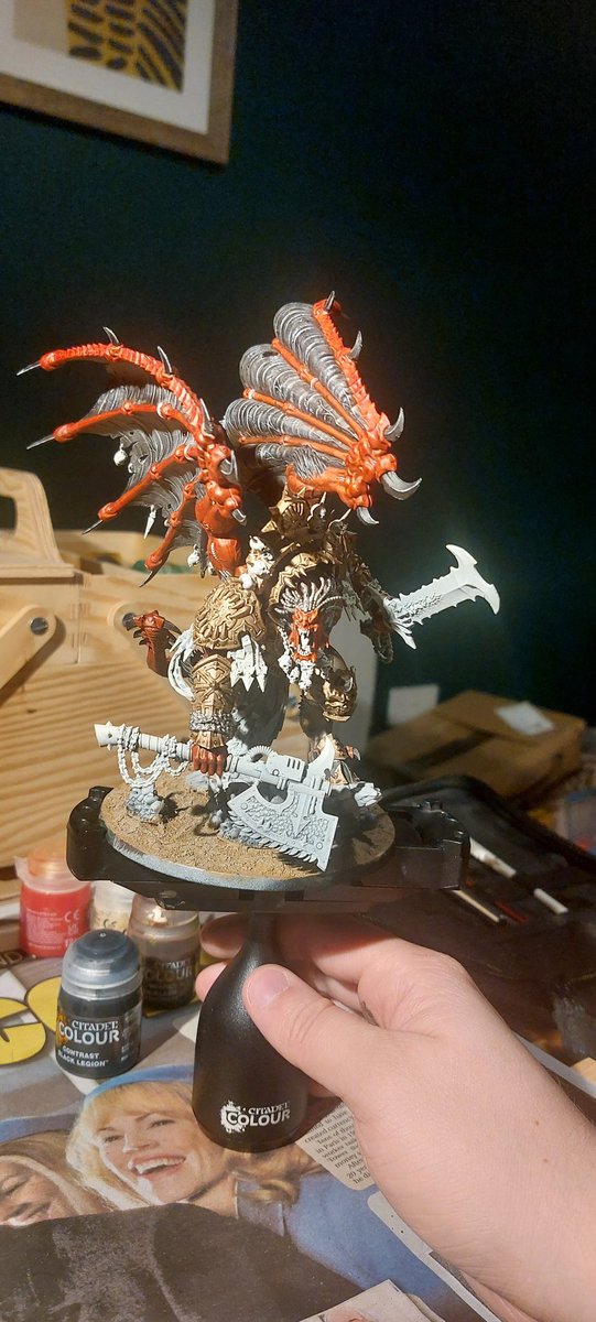 CrimsonSGT's tweet photo. @warhammer This week is dedicated to the blood god! https://t.co/qMD9ESZYmI