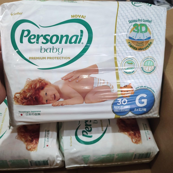 Fralda Baby Premium Protection Grande 30Pads, Personal