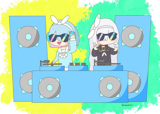 アロナとプラナ#ブルアカ 