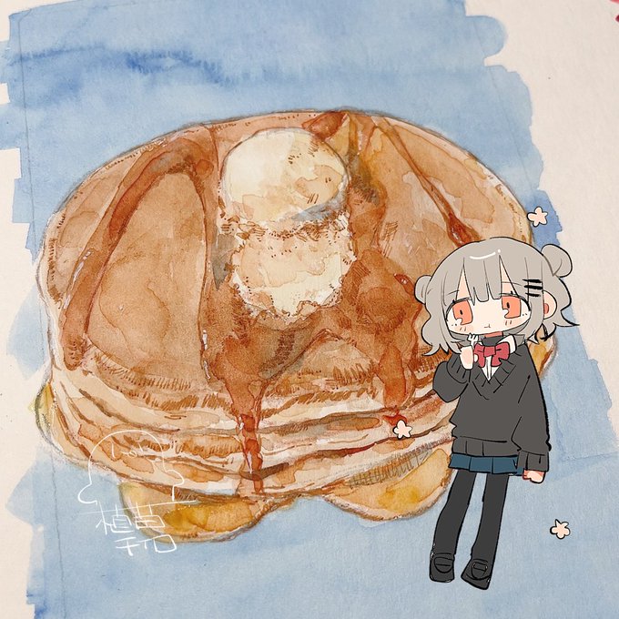 「女の子 ホットケーキ」のTwitter画像/イラスト(新着)｜3ページ目