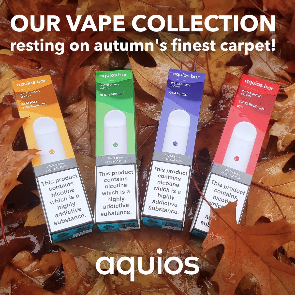 🍂 Step into the cozy season with our Vape collection🍂Get ready because Black Friday is just around the corner, and we have some exciting deals in store for you.
WATER BASED, LESS WASTE 🌿
#BlackFridaySale #VapeCollection #Vape #Vape #Vapes #Aquios #AquiosBars #VapeNation #vape