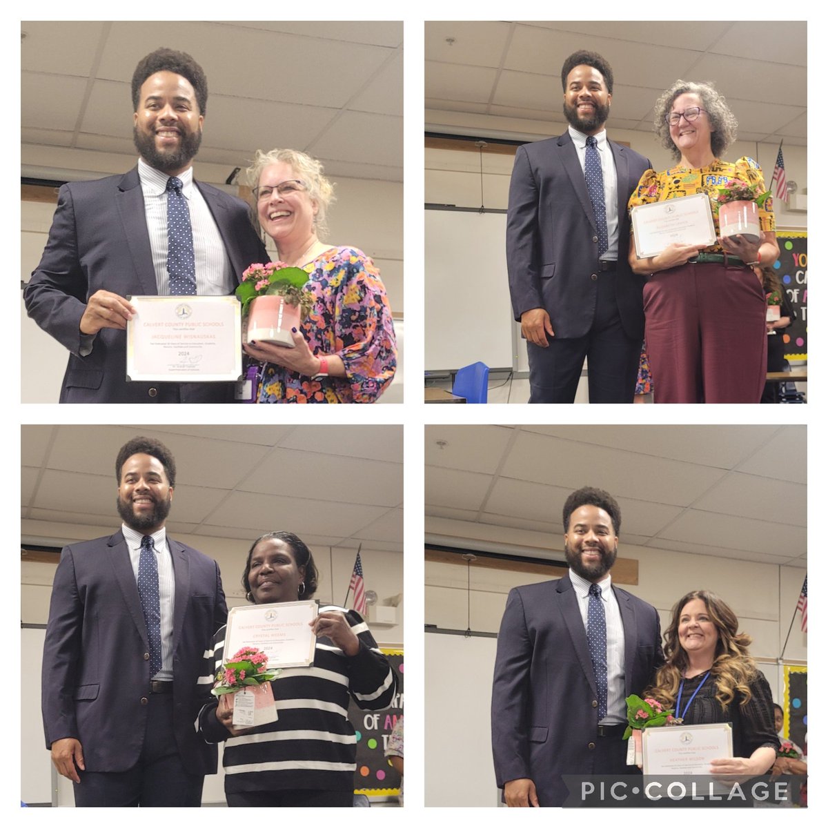 And there's more to celebrate!!🎊🥳🎉. Jacqueline Wisnauskas 30 yrs, Beth Lanier 3️⃣5️⃣ yrs, Avis Weems 30 yrs, Heather Wilson 25yrs. #thankyou