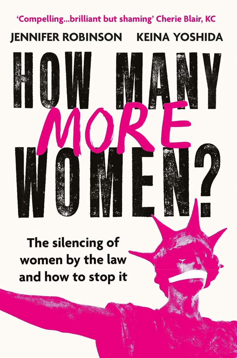 TONIGHT! Join us in-person or online at 5.30pm for Jen Robinson (@suigenerisjen) book launch, ‘How Many More Women? The Silencing of Women and How to Stop It’ with @ProfSChoudhry, Jake Rowbottom & @ladywell23. More info here: law.ox.ac.uk/content/event/… @OxfordLawFac @DoughtyStIntl