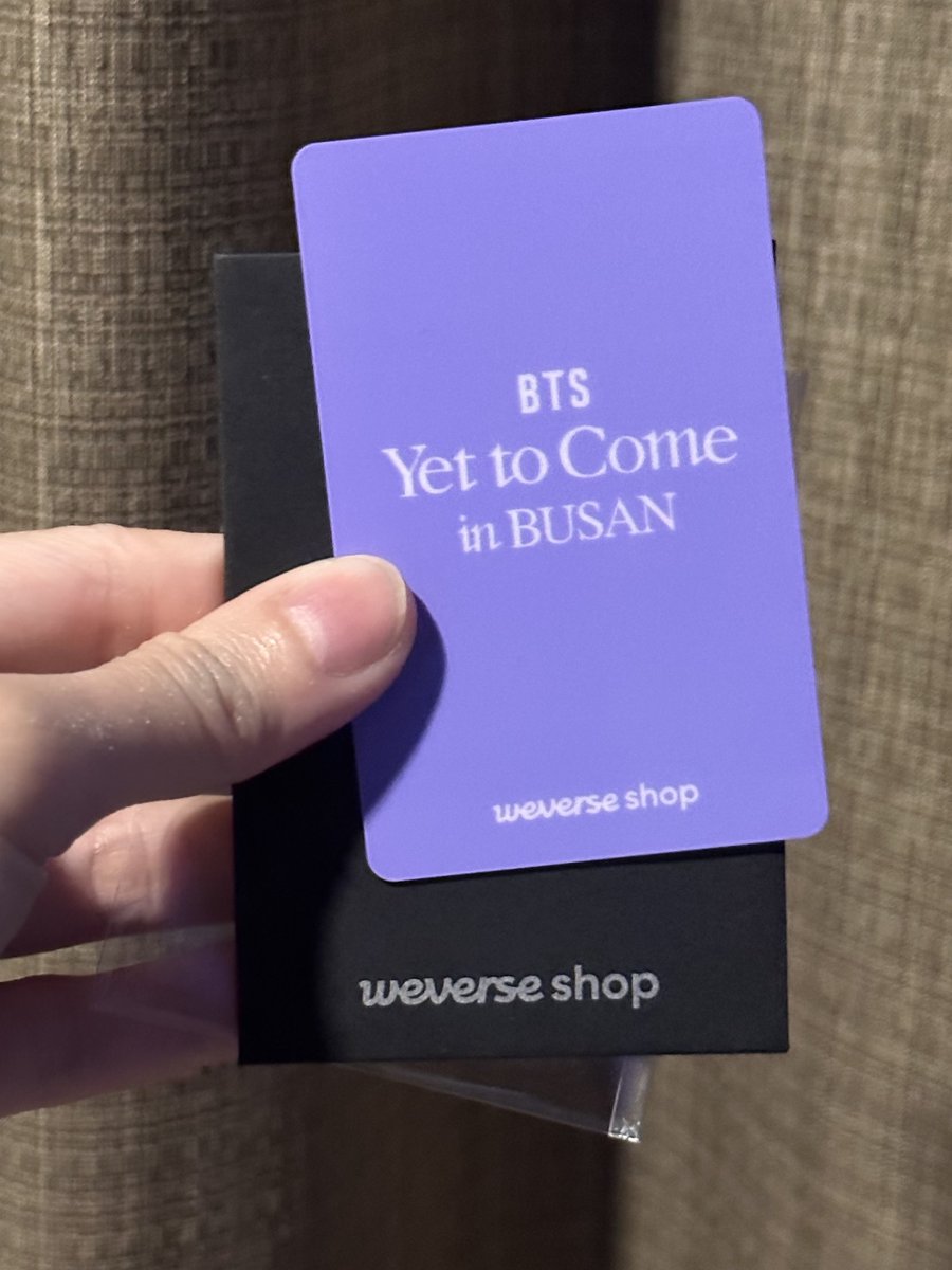 iammitziteng's tweet photo. WTS/LFB
BTS Yet to Come in Busan Album Lucky Draw mint condition
DM your offers. Nothing below PHP 10k (shipping not included). Can ship anywhere in the world

#yettocomebusan #YetToCome #LuckyDraw #JungKook https://t.co/pJR179YwOU