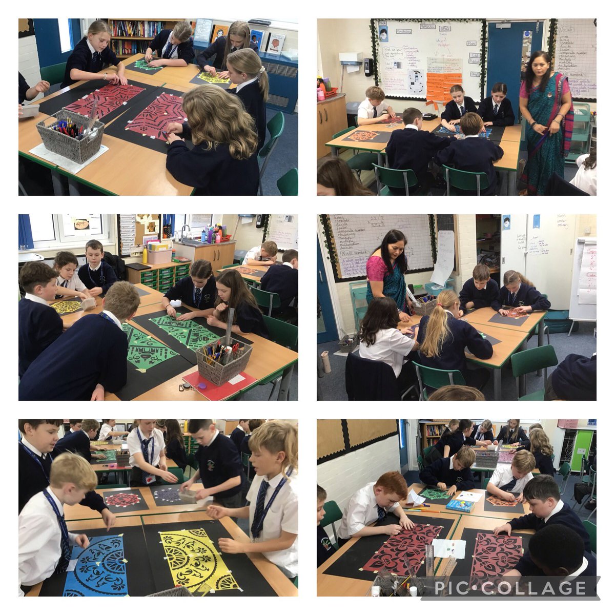 Mrs Claassen (@mrsclaassen_kpa) on Twitter photo What an absolute joy it is having Sunita in school. Year 6 are creating Rangoli patterns #Keelbyprimary #KeelbyRE #Keelbyy6 <a href="/KeelbyPrimary/">Keelby Primary</a> What an absolute joy it is having Sunita in school. Year 6 are creating Rangoli patterns #Keelbyprimary #KeelbyRE #Keelbyy6 <a href="/KeelbyPrimary/">Keelby Primary</a>